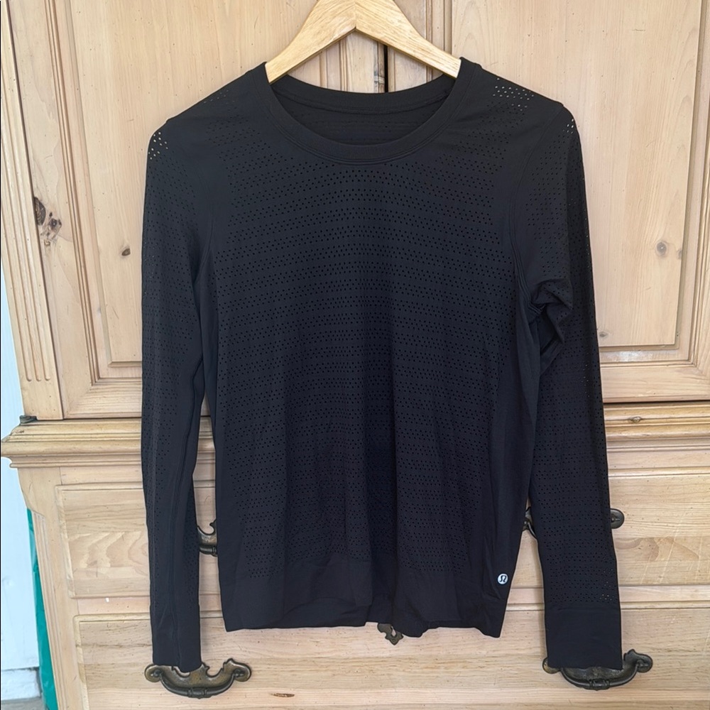 lululemon athletica Black Long Sleeve Top